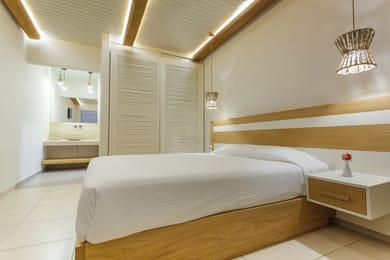 Main Section Superior Suite Garden View | Aeolos Resort Mykonos Town
