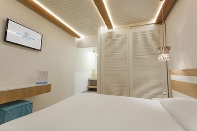 Main Section Superior Suite Garden View | Aeolos Resort Mykonos Town
