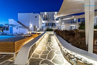 Main Section Superior Suite Garden View | Aeolos Resort Mykonos Town