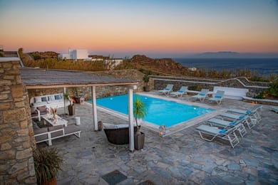 Mando 1 Pool Villa w Sea Views - Five Bedrooms