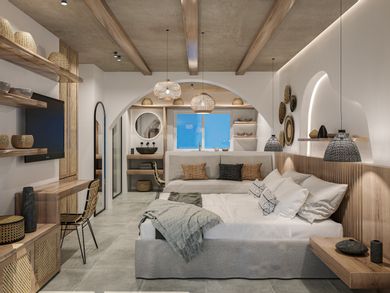 Adonis Sea View Suite with Jacuzzi