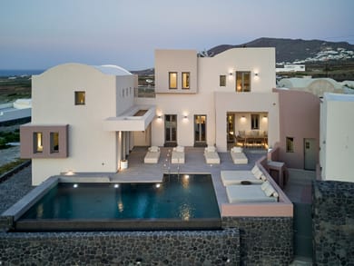 Majestic Villa with private pool & Sunset View