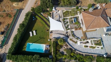 Lithari 3Bd Retreat Mountain View with Private Pool Jacuzzi & Open Air Fitness Area | Lakonia Agios Nikolaos Crete