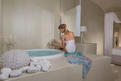 Senior Suite with Outdoor Heated Plunge Pool & Indoor Hot Tub