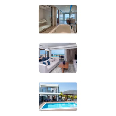 Grand Royal Villa 3 Bedrooms on Three Floors Sea View with Private Pool SweetSpa and Gym