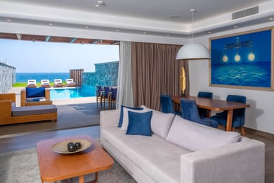 Presidential Villa 3 Bedrooms on Two Floors Sea View with Private Pool SweetSauna and Gym