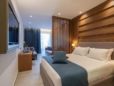 Comfort Family room Garden view visually separated children area