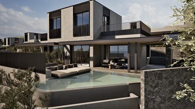 Deluxe Maisonette with Private Pool & Side Sea View