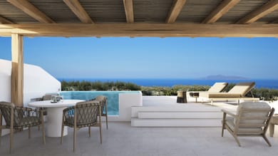 Aqua Grand Suite with East Aegean Sea View and Heated Plunge Pool