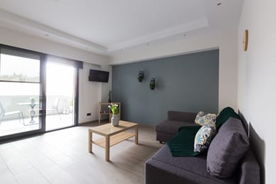 Penthouse One Bedroom Apartment with Balcony