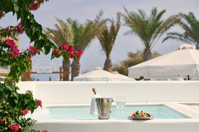 Luxury suite with private pool