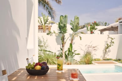 Luxury suite with private pool