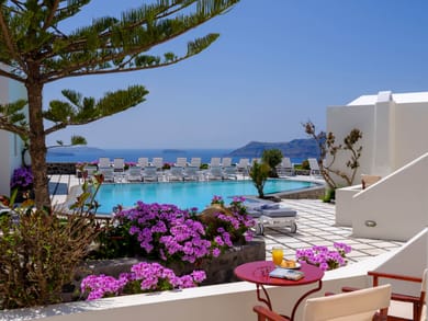 Studio with Pool View