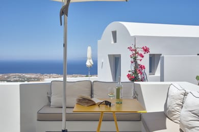 Superior suite with outdoor hot tub