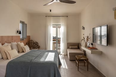 Upbeat Double with Large Terrace Sea View (1st floor)