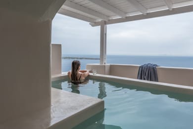 Aqua Cave Pool Suite with Outdoor Cave Plunge Pool