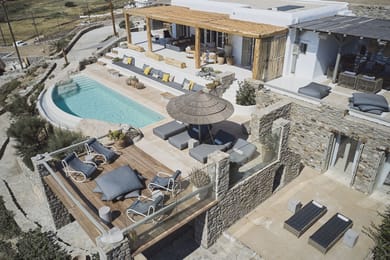 7 bedroom| Villa Anema| Ftelia beach
