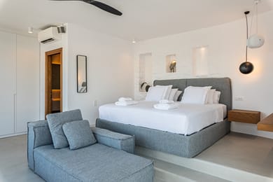 6 bedroom |Villa Eolia| Psarou beach