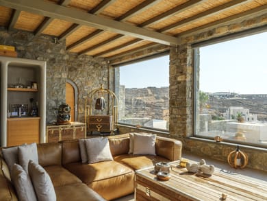 7 bedroom| Villa Simone| Psarou beach