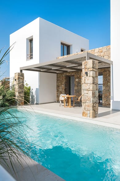 Suite with Private Pool & Garden View