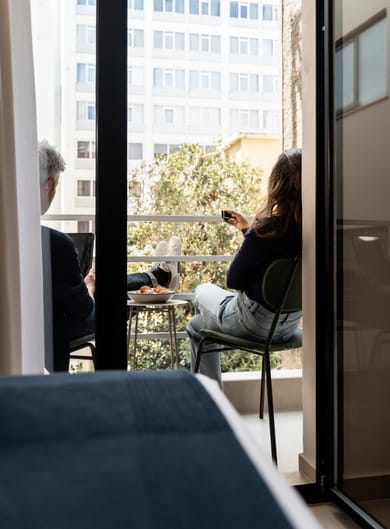 Deluxe Double room w/ balcony