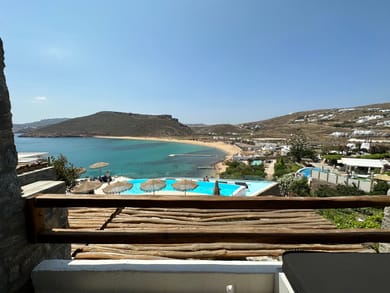 Premium Myconian Room with Outdoor Jetted Tub & Sea View