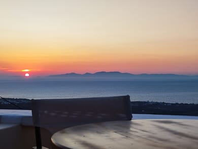 Studio (2 Persons) with Panoramic Sea and Sunset View