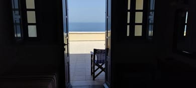 Studio (3 Persons) with Panoramic Sea and Sunset View