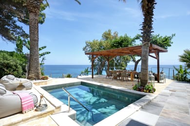 Water Front Sea View Villa Margarita with Private Pool & Panoramic Sea View