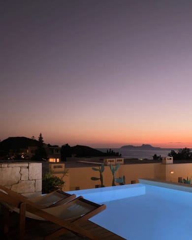 Junior Suite Sea View Private Pool (+8y.o.)