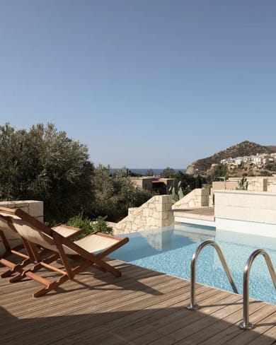 Suite 1 Bedroom Private pool Sea view (+8y.o.)