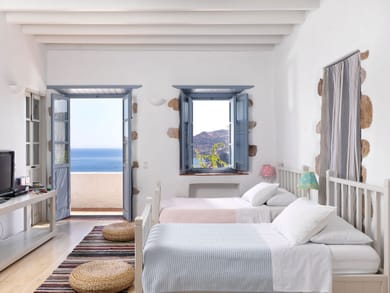 The Patmian Residence with Private Pool | Sea View