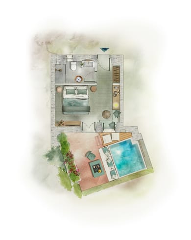 Sea View Room with Plunge Pool