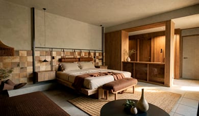 Open Plan suite with Sauna and Private Pool