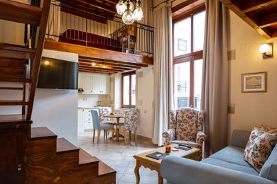 King Maisonette with Balcony