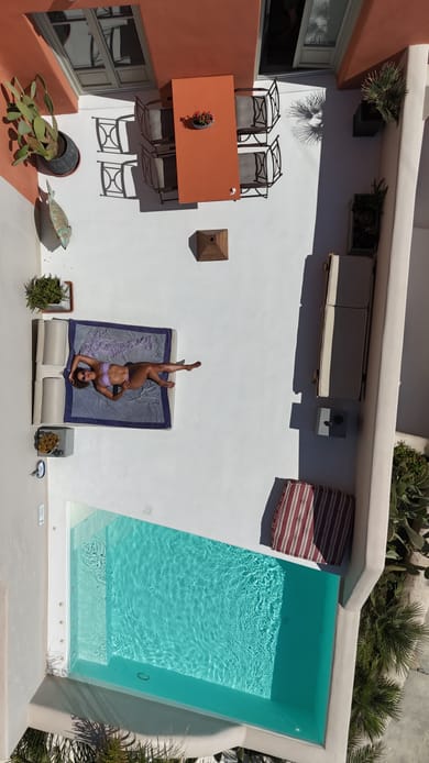 Superior Villa & Studio with Jetted Pool Sea & Sunset View (3 Bedrooms)