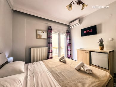 Double Studio with Balcony | Seaside Retreat