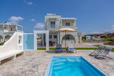 Two Bedroom Villa Private Pool & Sea View (Blue)