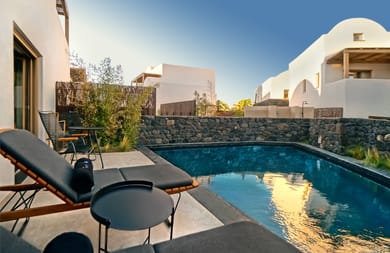 Presidential Suite with Terrace and Private Plunge Pool