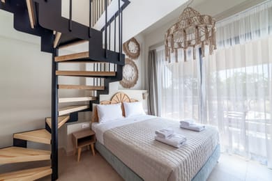 Maraboo Suites Nikiti Halkidiki - Family Room with Garden View