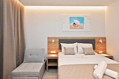 Maltepe Luxury Accommodation Kallithea Halkidiki  - Triple Road View with Extra Bed