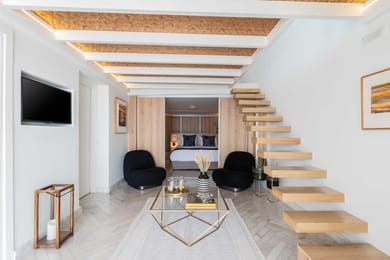 Rocabella Suite Caldera View with Outdoor Mini Plunge Pool for 6 Guests