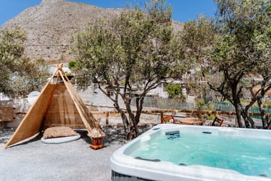Rock Villa Myth - Private villa with hot tub - castle and sea view
