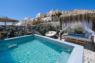 Rock Villa Legend - Private lux villa with pool. Castle view
