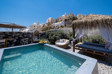 Rock Villas Complex - Private lux villa with pool & hot tub. Castle view
