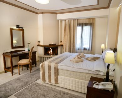Deluxe Fireplace Double Room
