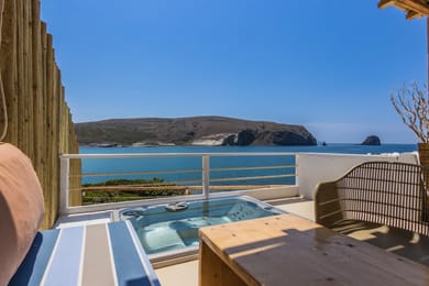 Paleochori Honeymoon & Family Suite With Outdoor Jacuzzi Sea View