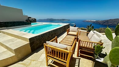 Caldera Serenity – Small Villa with Loft & Private Pool