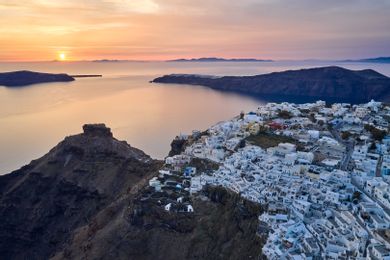 Santorini Mansion Volcano & Sea View up to 19pax (Entire Property) 6 BEDROOMS