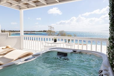 Deluxe Sea View Suite with Outdoor Hot Tub